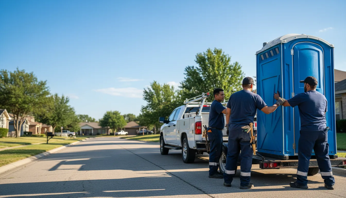 Portable Toilet Rental in Blackwell, TX near me